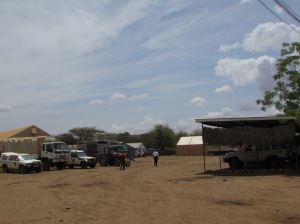 A few vehicles in our compound.